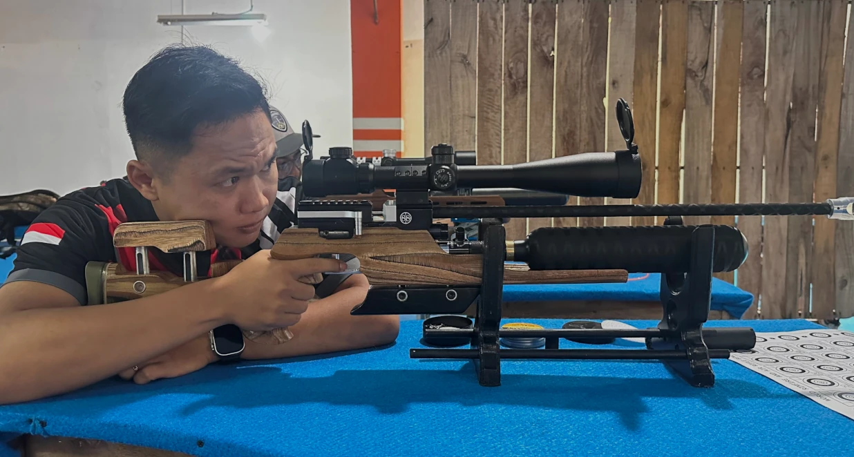 penembak BENCHREST 25 M mobile