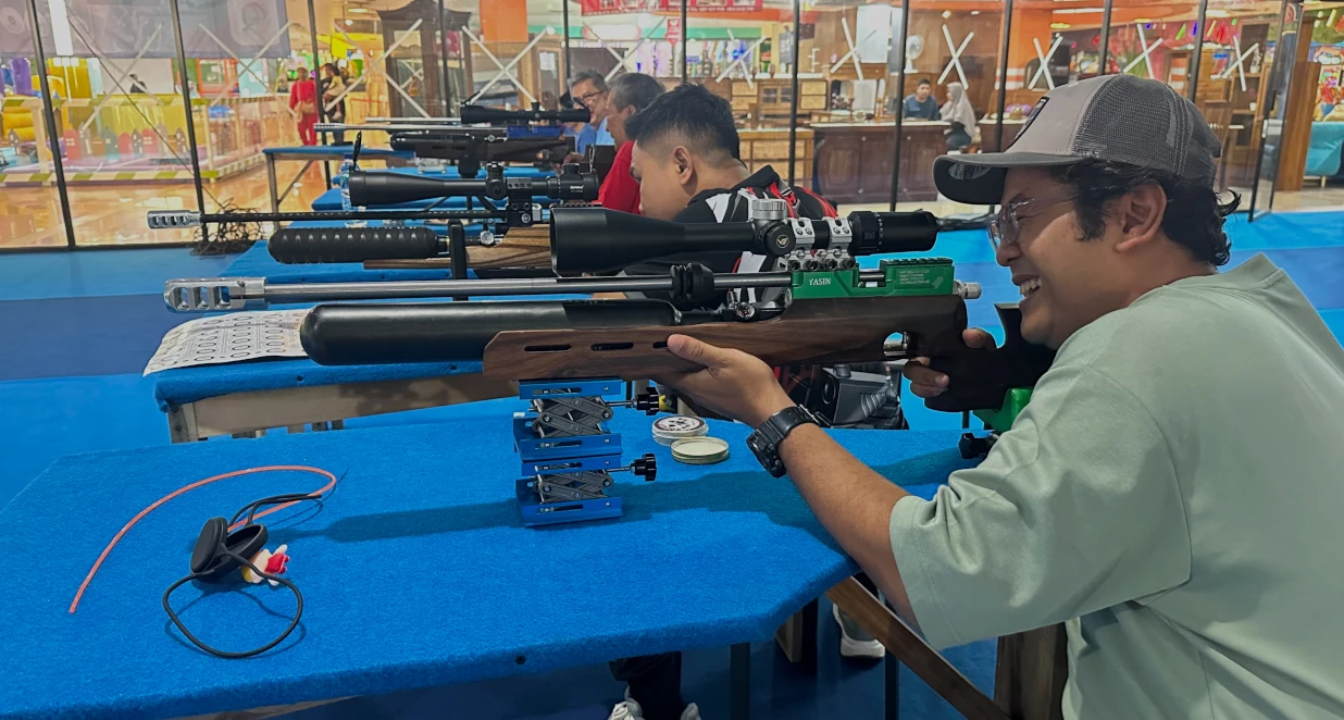 penembak BENCHREST 25 M mobile