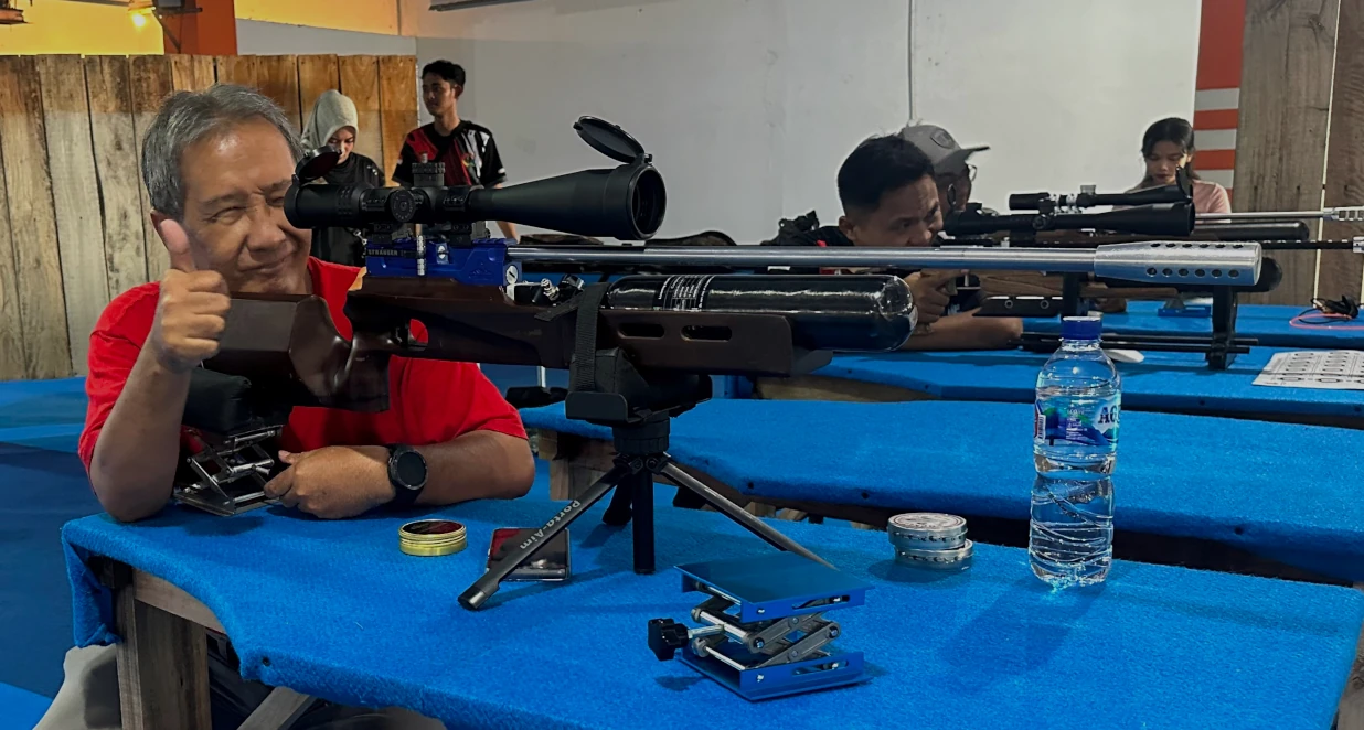 penembak BENCHREST 25 M mobile